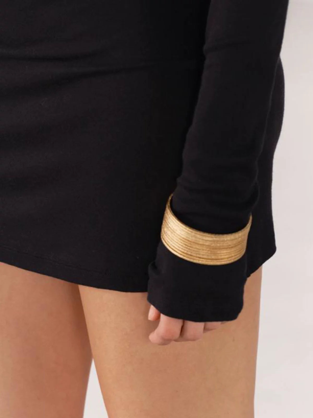 European And American Big-Name Niche Hip-Hop Metal Multi-Layered Ring Bracelets, Personalized Design, Versatile And Simple Bracelets