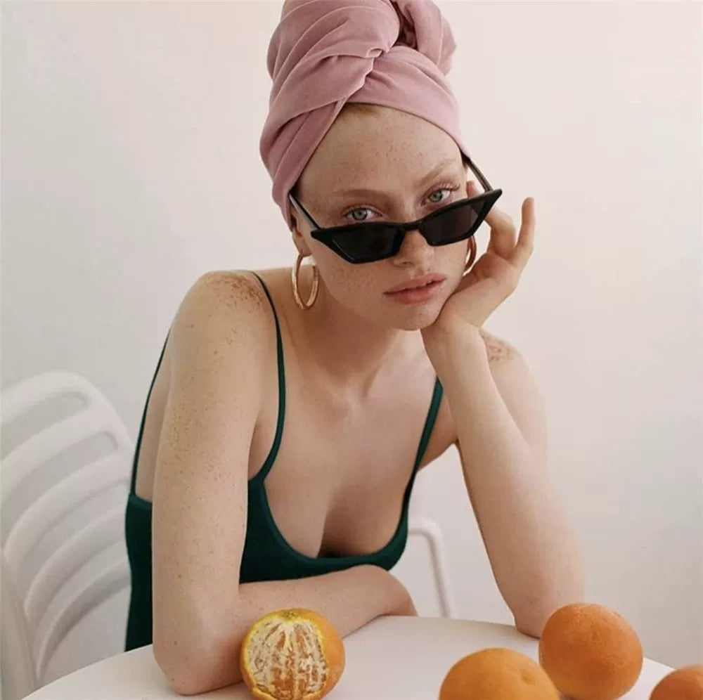 Pdo Axi Brother'S Same Style Minimalist C-Ring European And American Hoop Style Ins Super Hot Earrings Round Hollow Earrings Earrings