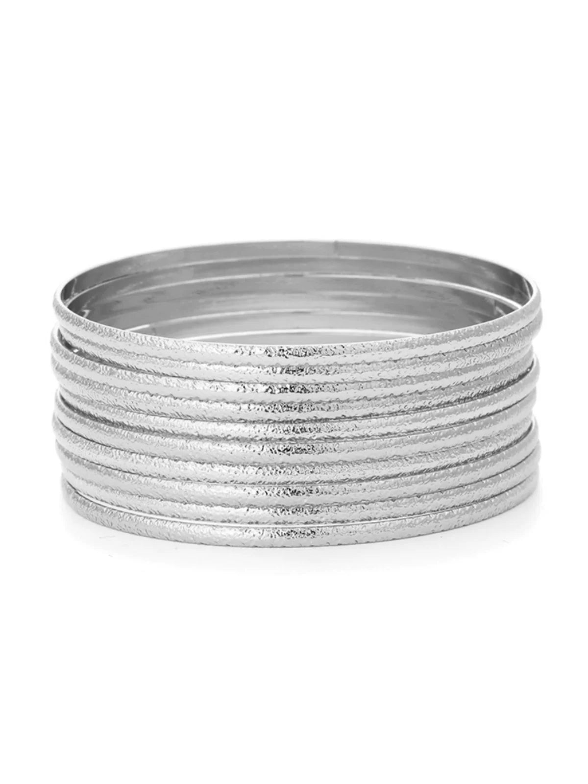 Detsccda | Multi-Layered Metal Ring Bracelets Adjustable Hip-Hop Inspired Personalized Design Versatile Simple Women’s Fashion Jewelry