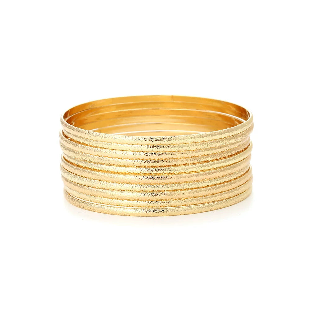 Detsccda | Multi-Layered Metal Ring Bracelets Adjustable Hip-Hop Inspired Personalized Design Versatile Simple Women’s Fashion Jewelry