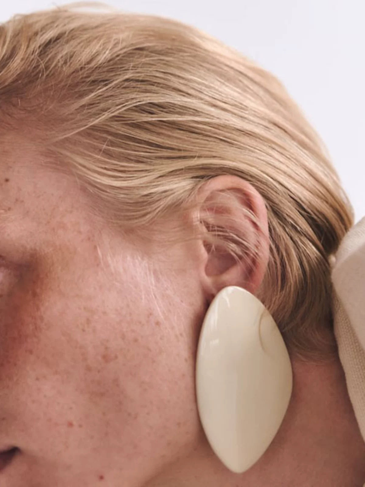 Bohemian Ethnic Style Simple Geometric Resin Elegant Earrings European And American Holiday Street Style Fashion Necklace