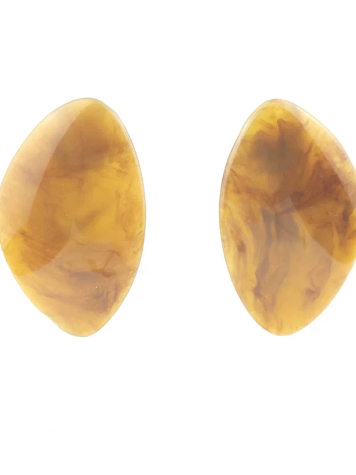 Bohemian Ethnic Style Simple Geometric Resin Elegant Earrings European And American Holiday Street Style Fashion Necklace