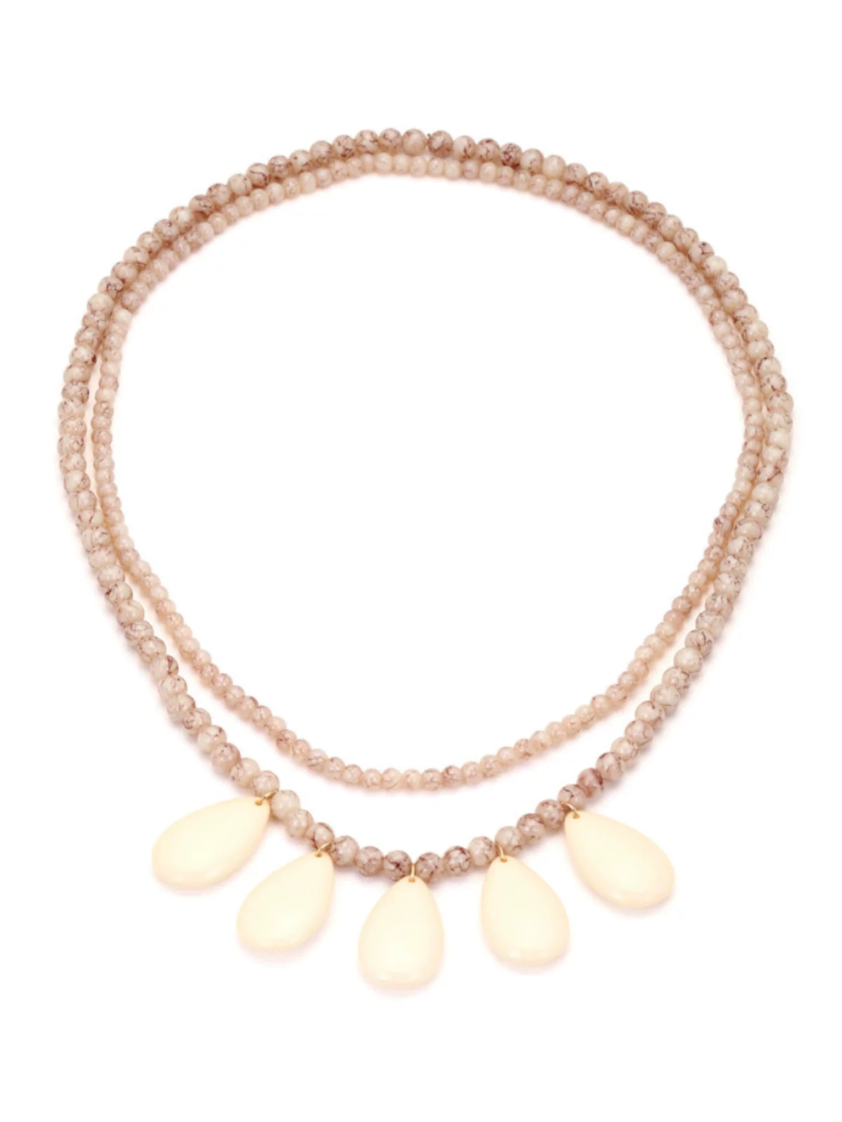 Bohemian Ethnic Style Simple Geometric Resin Elegant Earrings European And American Holiday Street Style Fashion Necklace